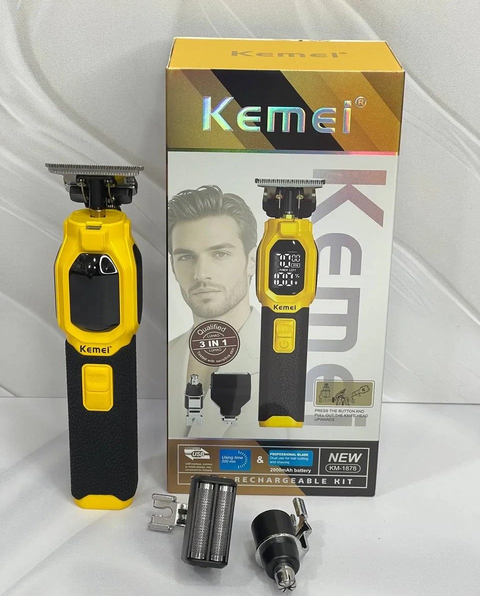 ماشین اصلاح کیمی مدل KM1878 با تکنولوژی برش مستقیم